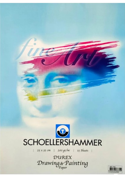 Schoellershammer 25X35 15 Sayfa 200 gr Daler Rowney Aquafine Travel Set 12 Renk Sulu Boya Set