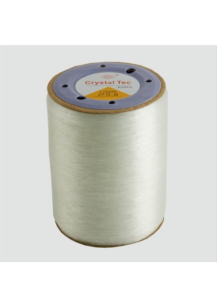 0,8 mm Lastikli Misina 1000 Metre