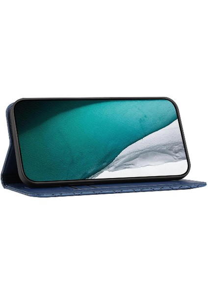 Motorola Moto Kenar 50 Pro Manyetik Kabuk Cüzdan Flip Kart Yuvaları Için Kılıf (Yurt Dışından)