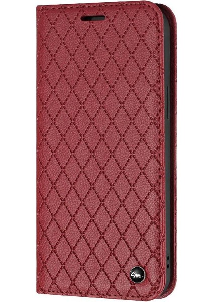 Motorola Moto Kenar 50 Pro Manyetik Kabuk Cüzdan Flip Kart Yuvaları Için Kılıf (Yurt Dışından)