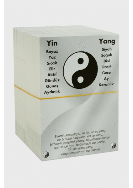 2'li Yin Yang Bileklik Kartı