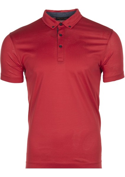 Erkek Slim Fit Polo Yaka Tişört Y8TYO7952