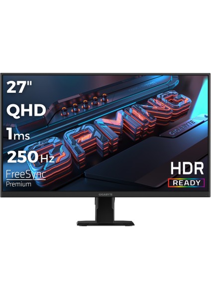 GS27Q x 27 2560X1440 250Hz (Oc) 1ms HDMI Dp Freesync Premium IPS Gaming Monitör