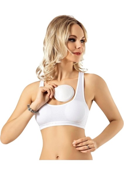 Kadın Pedli Geniş Askılı Büstiyer - 6313