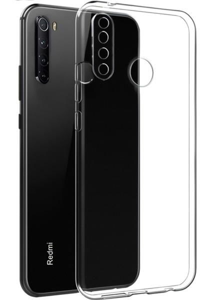 Xiaomi Redmi Note 8 Uyumlu Kamera Korumalı Esnek Yumuşak Şeffaf Silikon Kılıf