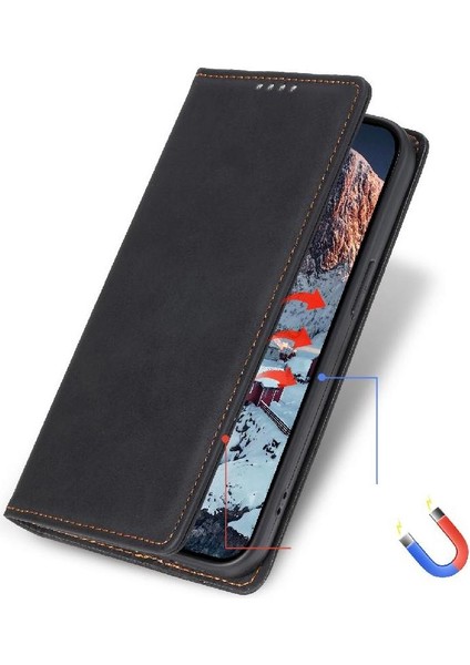 Xiaomi Poco X5 Pro Kickstand Darbeye Kart Yuvası Iş Için Flip Case (Yurt Dışından)