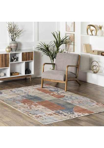 Anti-Alerjik Yıkanabilir Şönil Halı Kilim Eskitme, Modern Desen Oturma Odası, Salon, Çocuk Odası, Mutfak, Koridor Halısı, Yolluk