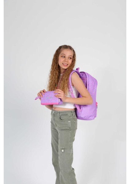 Hat Sırt Çantası Lilac Hearts K1662 fırsatları