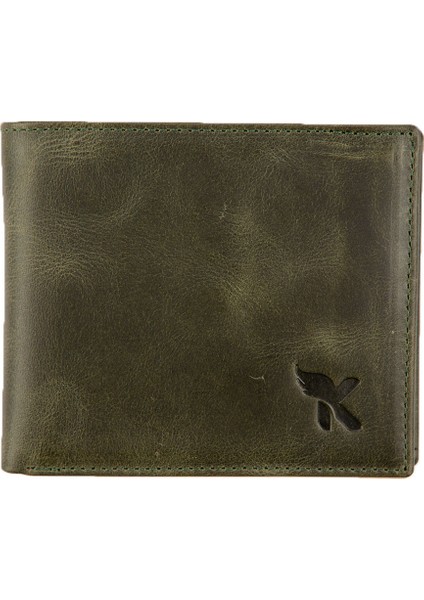 Deri Erkek Cüzdan Yeşil C224-07