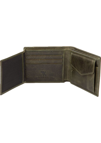Deri Erkek Cüzdan Yeşil C224-07 modelleri