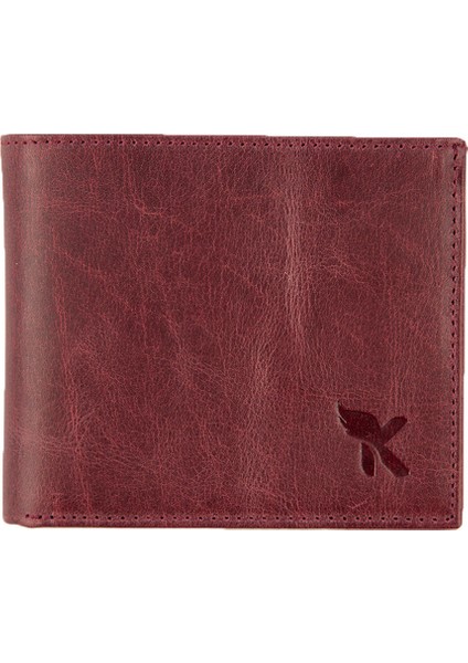 Deri Erkek Cüzdan Bordo C224-06