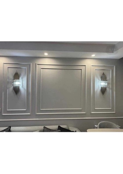 Dekoratif Boyanabilir Duvar Çıtası 4 cm x 120 cm