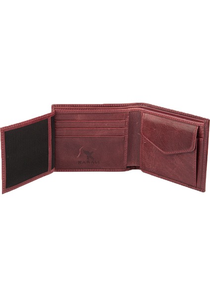 Deri Erkek Cüzdan Bordo C224-06 modelleri
