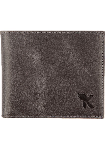 Deri Erkek Cüzdan Gri C224-08