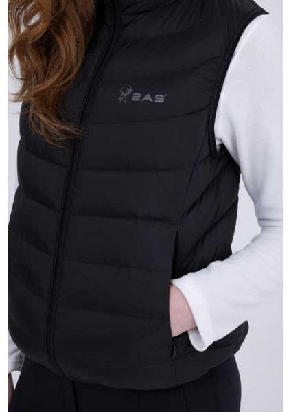 Azure Women Down Vest Black 2ASADVWCNFW23-001 modelleri