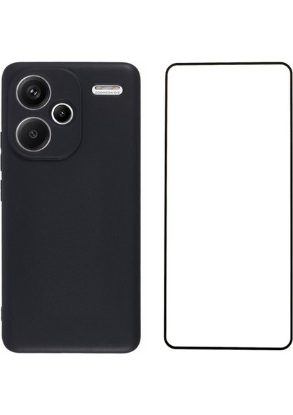 Wanlonfeng Ms Serisi Xiaomi Redmi Not 13 Pro+5g Tpu Telefon Kılıfı Mat Ekran Koruyucu ile (Yurt Dışından)