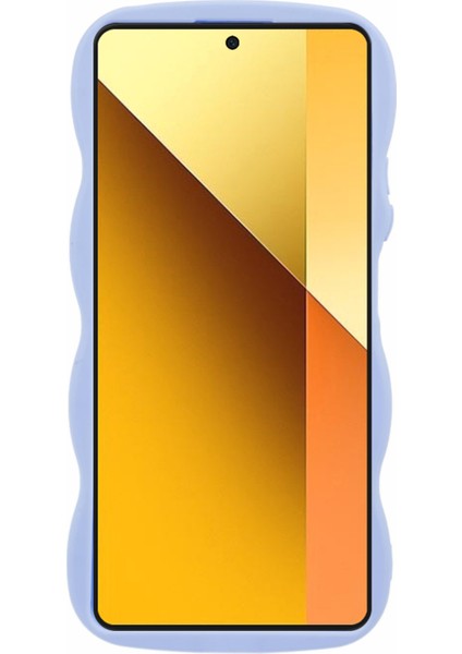 Xiaomi Redmi Note 13 Pro 4g Tpu Kılıf Wave Edge Telefon Kapağı-Mor (Yurt Dışından)
