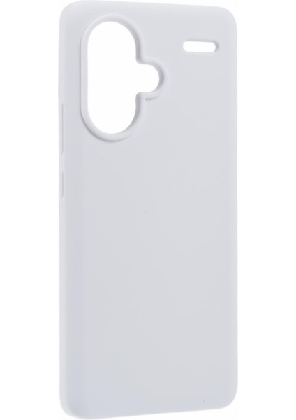 Xiaomi Redmi Note 13 Pro+5g Cep Telefonu Kılıfı Sıvı Silikon Damla Korumalı Kapak-Beyaz (Yurt Dışından) modelleri