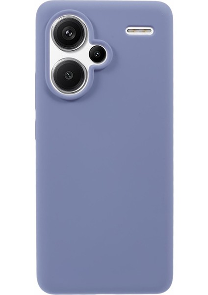 Xiaomi Redmi Note 13 Pro+5g Cep Telefonu Kılıfı Sıvı Silikon Damla Korumalı Kapak-Mavi (Yurt Dışından)