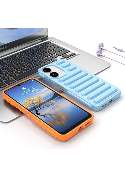 Kapsül Serisi Xiaomi Redmi 13C 4g/5g Tpu Kılıf Nervürlü Arka Telefon Kapağı-Siyah (Yurt Dışından) indirimleri