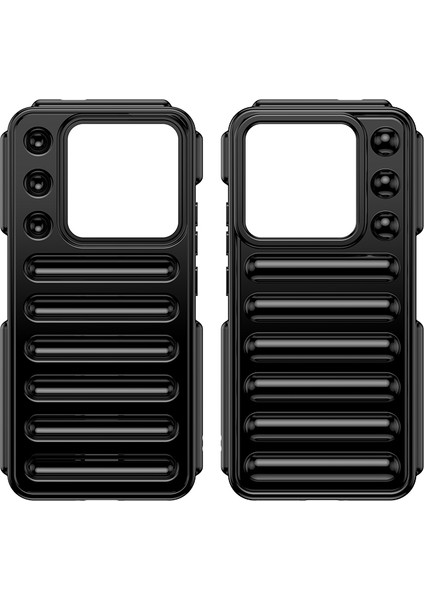 Kapsül Serisi Xiaomi 14 Pro Kılıf Tpu Kaymaz Darbeye Dayanıklı Telefon Kapağı-Şeffaf (Yurt Dışından) modelleri