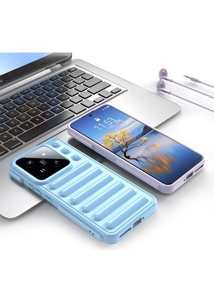 Kapsül Serisi Xiaomi 14 Pro Kılıf Tpu Kaymaz Darbeye Dayanıklı Telefon Kapağı-Şeffaf (Yurt Dışından) fırsatları