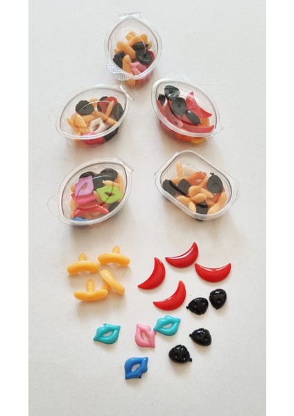 16 Parça Kulak Burun Ağız 4'lü Set Dmnc - 5 Paket