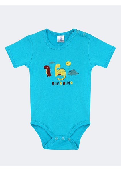 2li Kısa Kol Body Erkek Bebek 3 Ay-3 Yaş