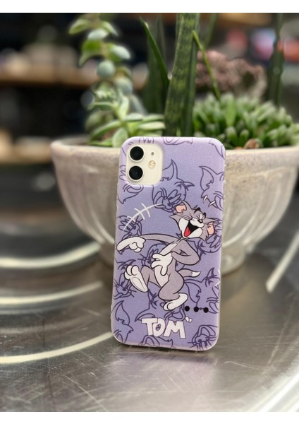 Apple iPhone 11 Uyumlu Tom ve Jerry Telefon Sevgili Çift Kılıfı