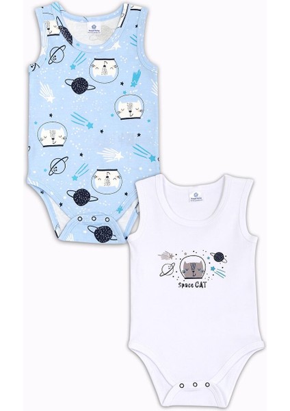 2li Atlet Body Erkek Bebek 3 Ay-3 Yaş