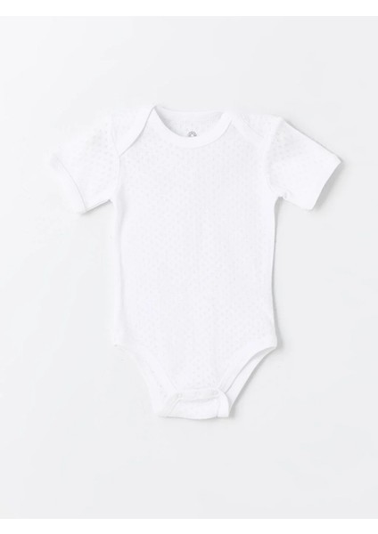 3lü Jakarlı Kısa Kol Body Erkek Bebek 0-4 Yaş fiyatları