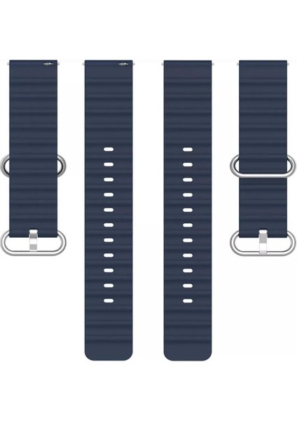 Honor Watch Gs Pro İçin Ocean Loop Silikon Kordon 22MM