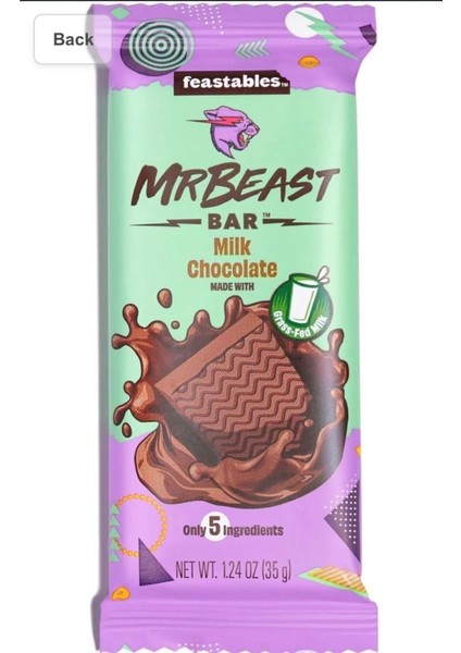 Mr Beast Bar Chocolate 35 G