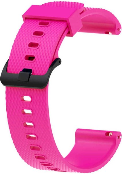 Xiaomi Mi Watch Revolve Kordon Noktalı Kopcalı Silikon 22/klw