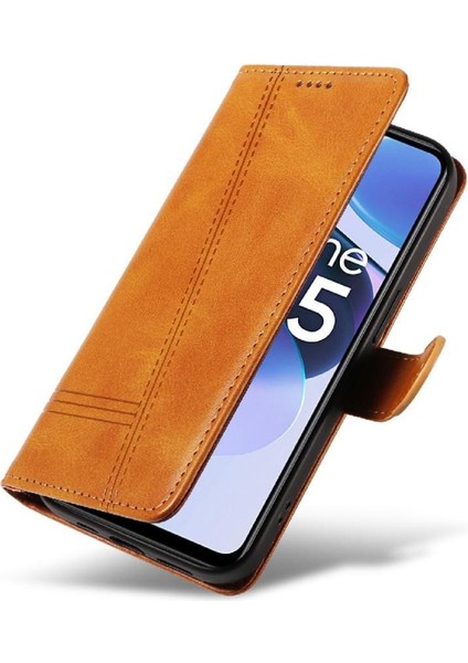 Realme Narzo 50A Başbakan Cüzdan Telefon Kılıfı Için Filp Durumda Ayrılabilir Siyah Pu (Yurt Dışından) modelleri