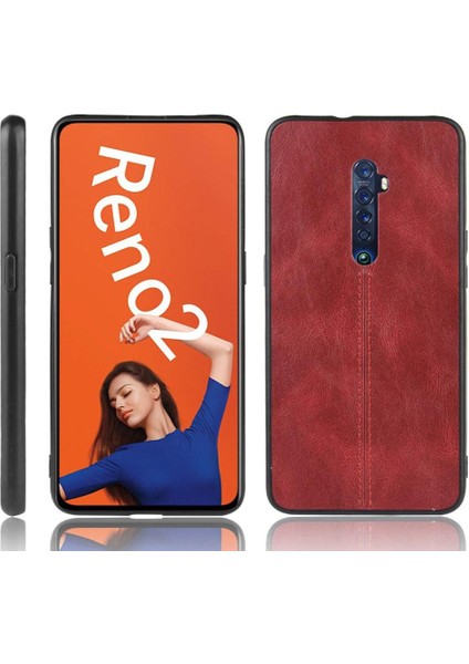 Mays Boutique Oppo Reno2 Lightweigh Ince Sözleşmeli Tasarım Klasik Için Hafif Durumda (Yurt Dışından)