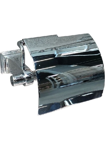 Steplıne Kapaklı Tuvalet Kağıtlığı Krom 85X135X156 mm