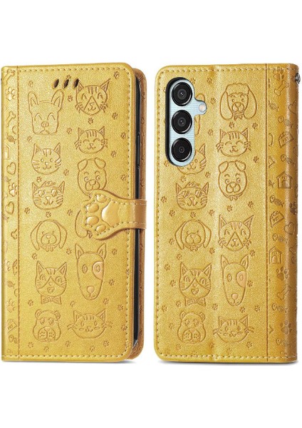 Samsung Galaxy Flip Flip Kapak Için Kılıf Kısa Kayış Darbeye Karikatür (Yurt Dışından) modelleri