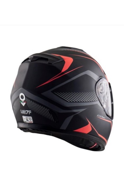 Nos Ns-7f Full Face Kapalı Kask