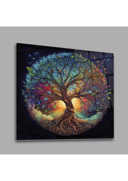 Cam Tablo | Secret Tree | 60CM x 60CM