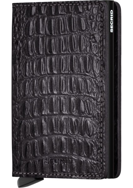 Slimwallet Nile Black Cüzdan