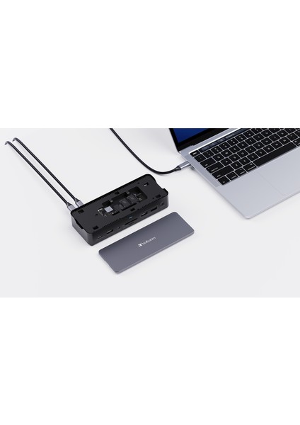 Usb-C Pro Docking Station 15 Port 256GB SSD Dahil CDS-15SSD