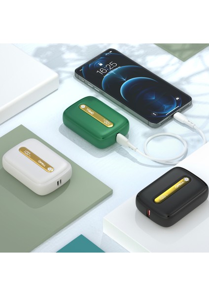 F08 Süper Mini 10.000 Mah 22.5 W Pd 20W Turbo Hızlı Powerbank