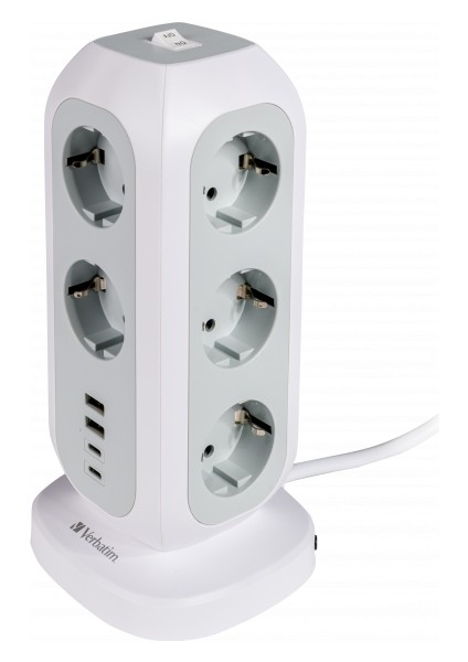 Eupt-01 Eu Güç Kulesi 11X Ac / 2x Usb-C / 2x Usb-A