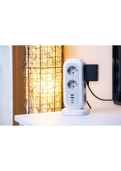 Eupt-01 Eu Güç Kulesi 11X Ac / 2x Usb-C / 2x Usb-A