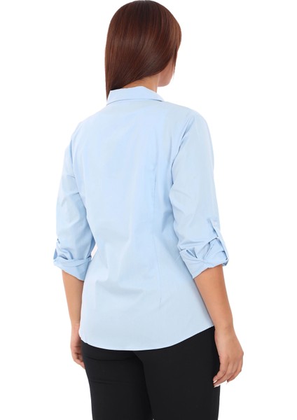 Cotton Klasik Büyük Beden Ofis Gömlek modelleri