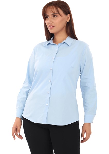 Cotton Klasik Büyük Beden Ofis Gömlek fırsatları