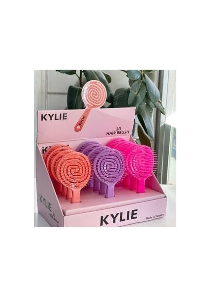 Kylie Oval Saç Fırçası Pro 3D Hair Brush Tarak