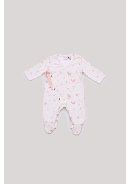 Bg Store Kız Bebek Desenli Body