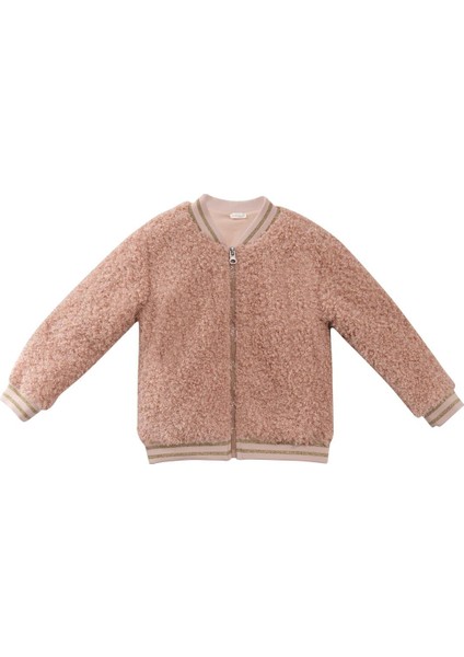 Kız Bebek Peluş Mont - Bej fiyatları